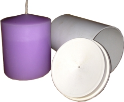 Одноместная форма для цилиндрической свечи - конус-150