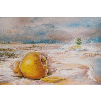 Картина Воспоминание зимнего яблока