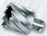 Корончатая фреза HSS с хвостовиком Weldon ( 3 /4"), CBN шлифованные, глубина сверления 30 mm