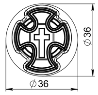 Размеры константиновского креста