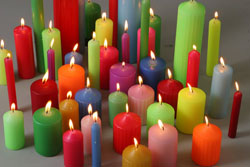 История происхождения свечей